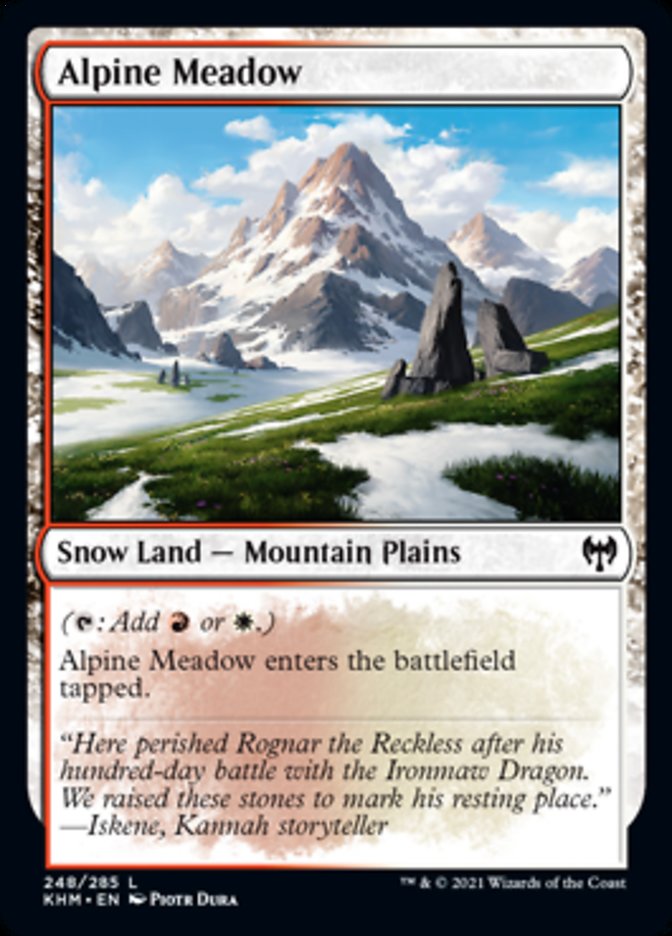 Alpine Meadow [Kaldheim] | Tables and Towers