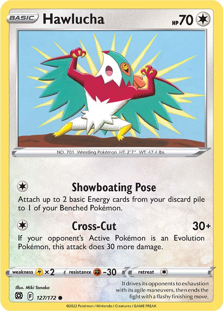 Hawlucha (127/172) [Sword & Shield: Brilliant Stars] | Tables and Towers