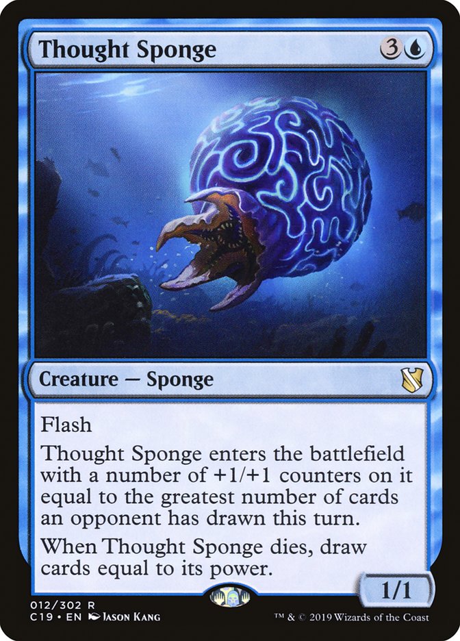 Thought Sponge [Commander 2019] | Tables and Towers