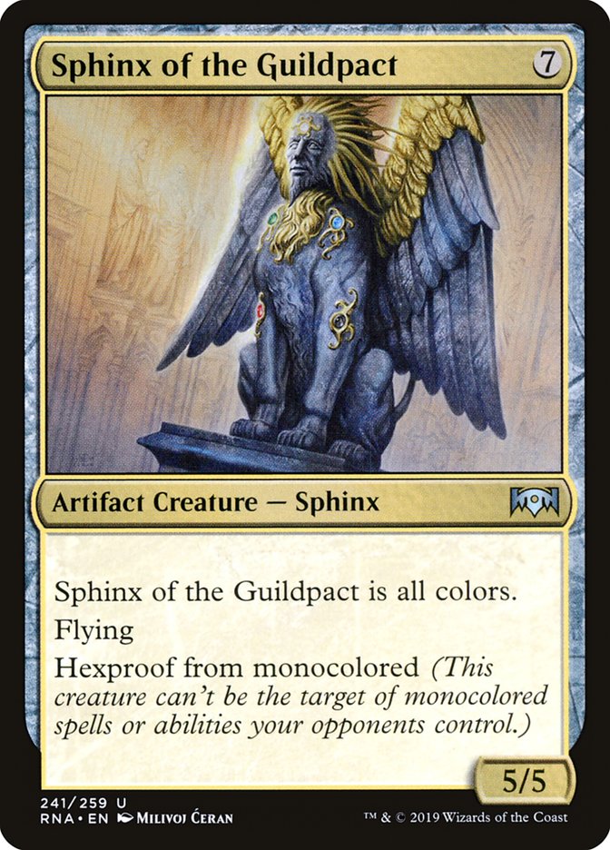 Sphinx of the Guildpact [Ravnica Allegiance] | Tables and Towers