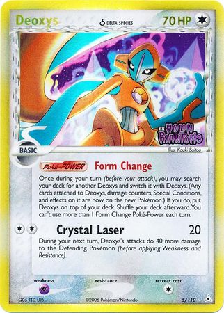 Deoxys (5/110) (Delta Species) (Stamped) [EX: Holon Phantoms] | Tables and Towers