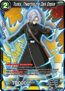 Trunks, Thwarting the Dark Empire (Uncommon) (BT13-131) [Supreme Rivalry] | Tables and Towers