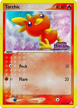 Torchic (83/110) (Stamped) [EX: Holon Phantoms] | Tables and Towers