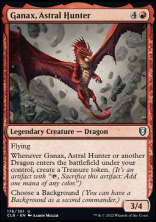 Ganax, Astral Hunter [Commander Legends: Battle for Baldur's Gate] | Tables and Towers