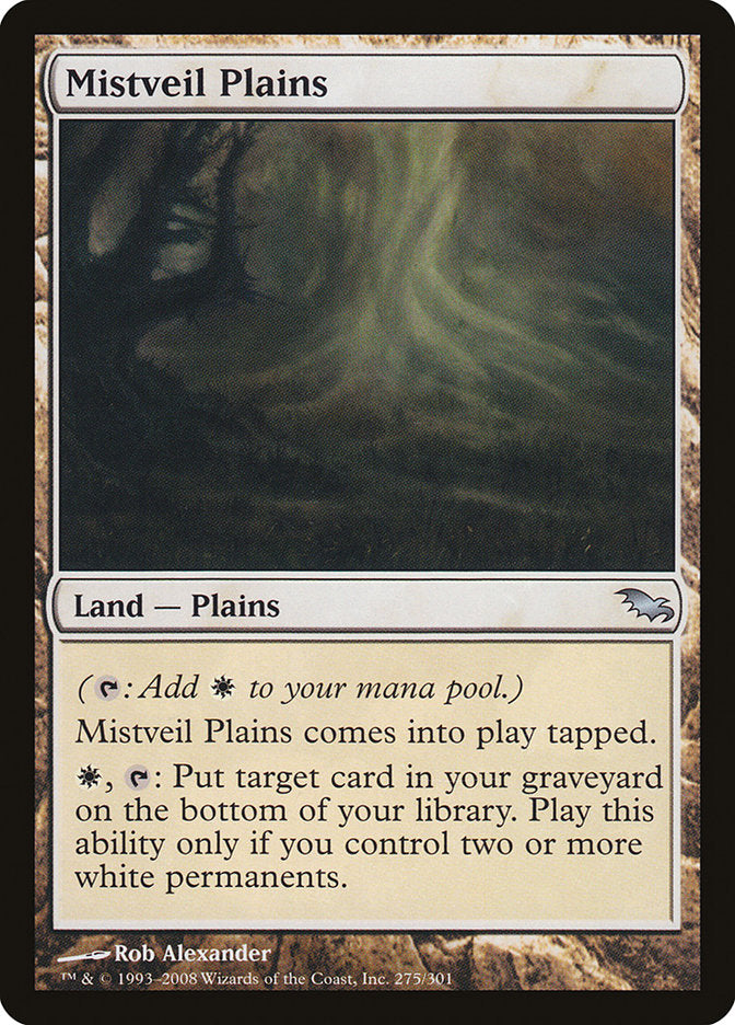 Mistveil Plains [Shadowmoor] | Tables and Towers