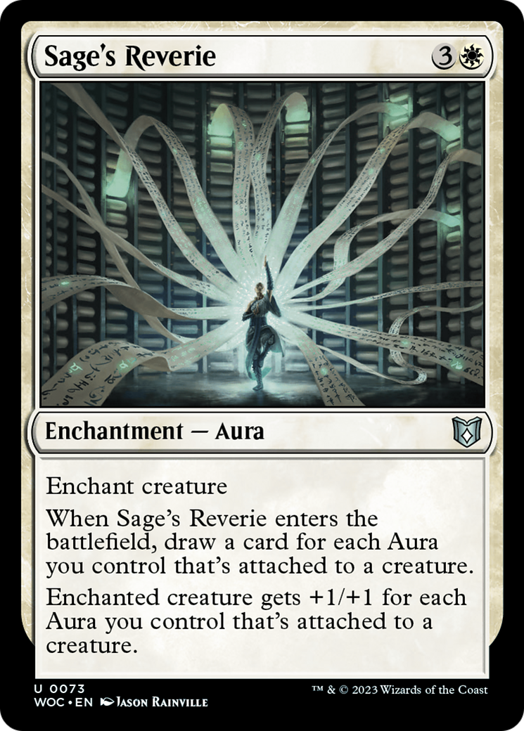 Sage's Reverie [Wilds of Eldraine Commander] | Tables and Towers
