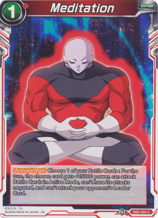 Meditation (DB2-033) [Divine Multiverse] | Tables and Towers