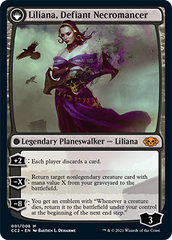 Liliana, Heretical Healer // Liliana, Defiant Necromancer [Commander Collection: Black] | Tables and Towers