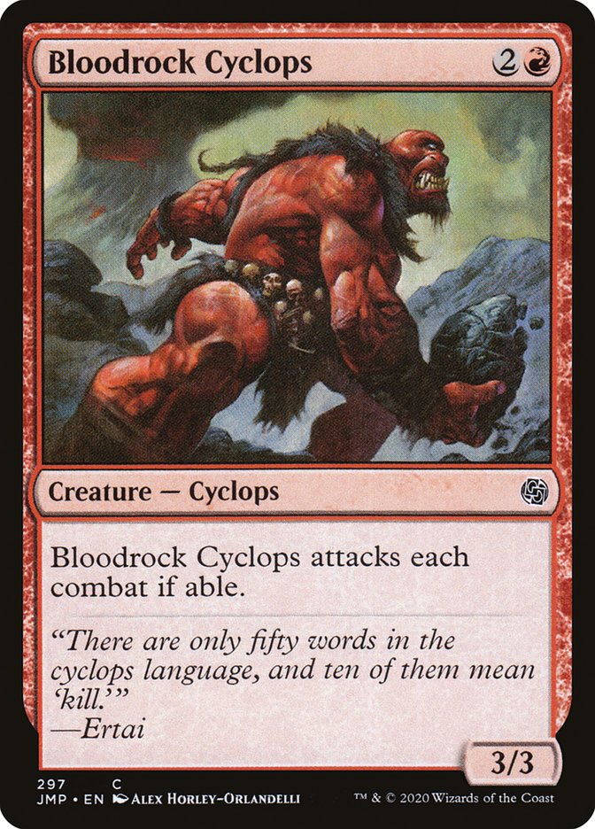 Bloodrock Cyclops [Jumpstart] | Tables and Towers