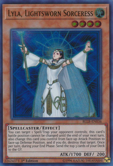 Lyla, Lightsworn Sorceress [BLLR-EN036] Ultra Rare | Tables and Towers