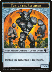 Daretti, Scrap Savant Emblem // Tuktuk the Returned Double-Sided Token [Commander 2014 Tokens] | Tables and Towers