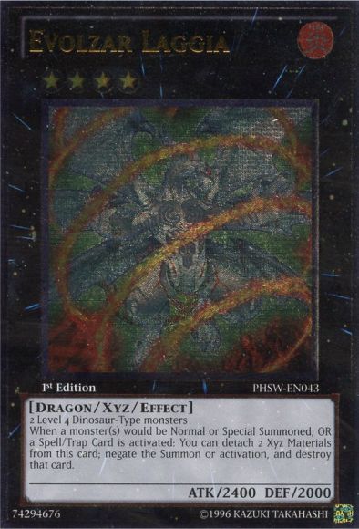 Evolzar Laggia [PHSW-EN043] Ultimate Rare | Tables and Towers