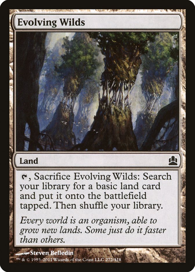 Evolving Wilds [Commander 2011] | Tables and Towers