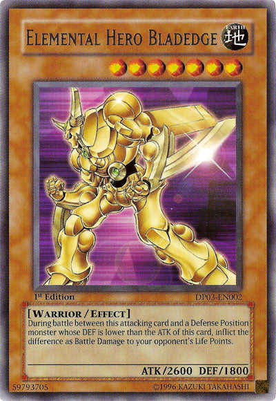 Elemental Hero Bladedge [DP03-EN002] Rare | Tables and Towers