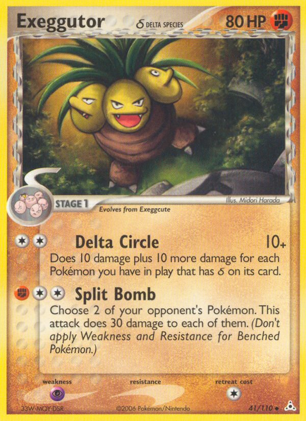 Exeggutor (41/110) (Delta Species) [EX: Holon Phantoms] | Tables and Towers