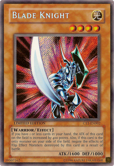 Blade Knight [CT1-EN002] Secret Rare | Tables and Towers