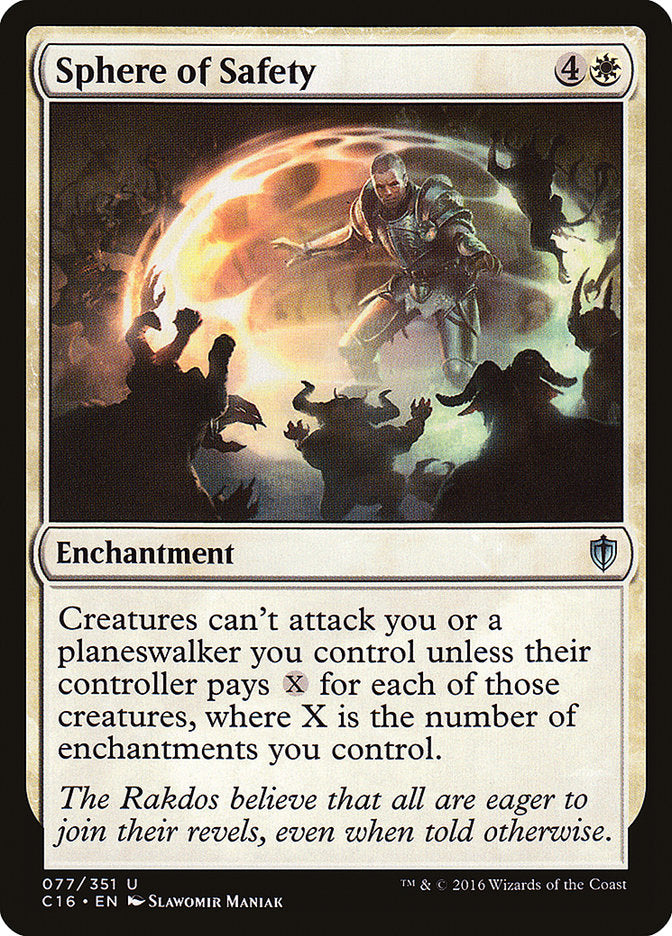 Sphere of Safety [Commander 2016] | Tables and Towers
