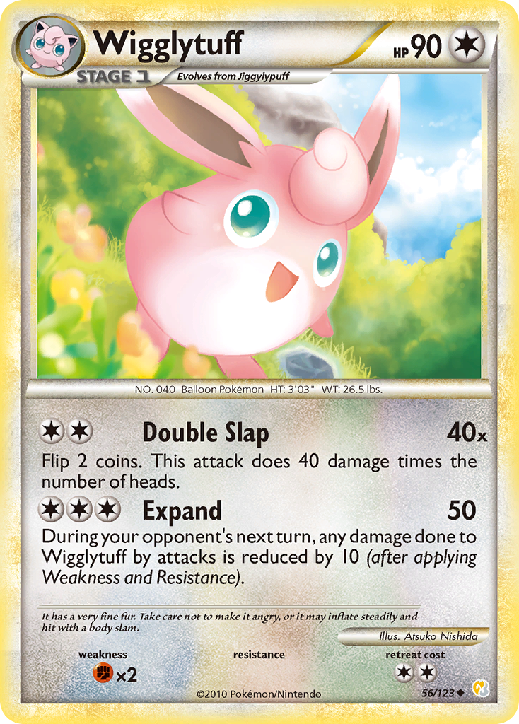 Wigglytuff (56/123) [HeartGold & SoulSilver: Base Set] | Tables and Towers