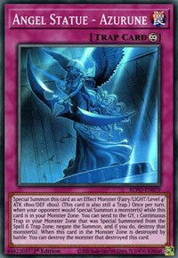 Angel Statue - Azurune [BLVO-EN079] Super Rare | Tables and Towers