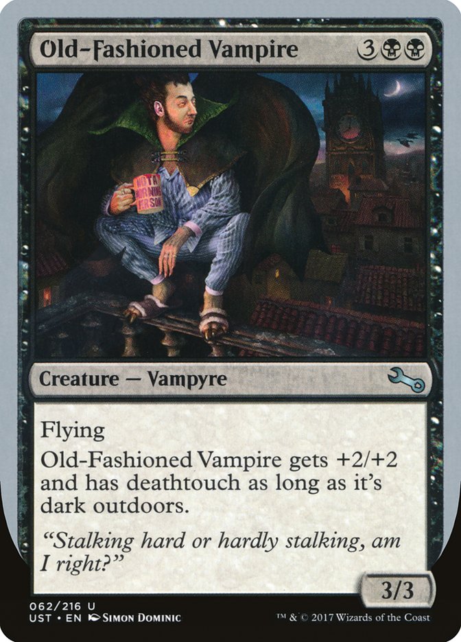 Old-Fashioned Vampire [Unstable] | Tables and Towers