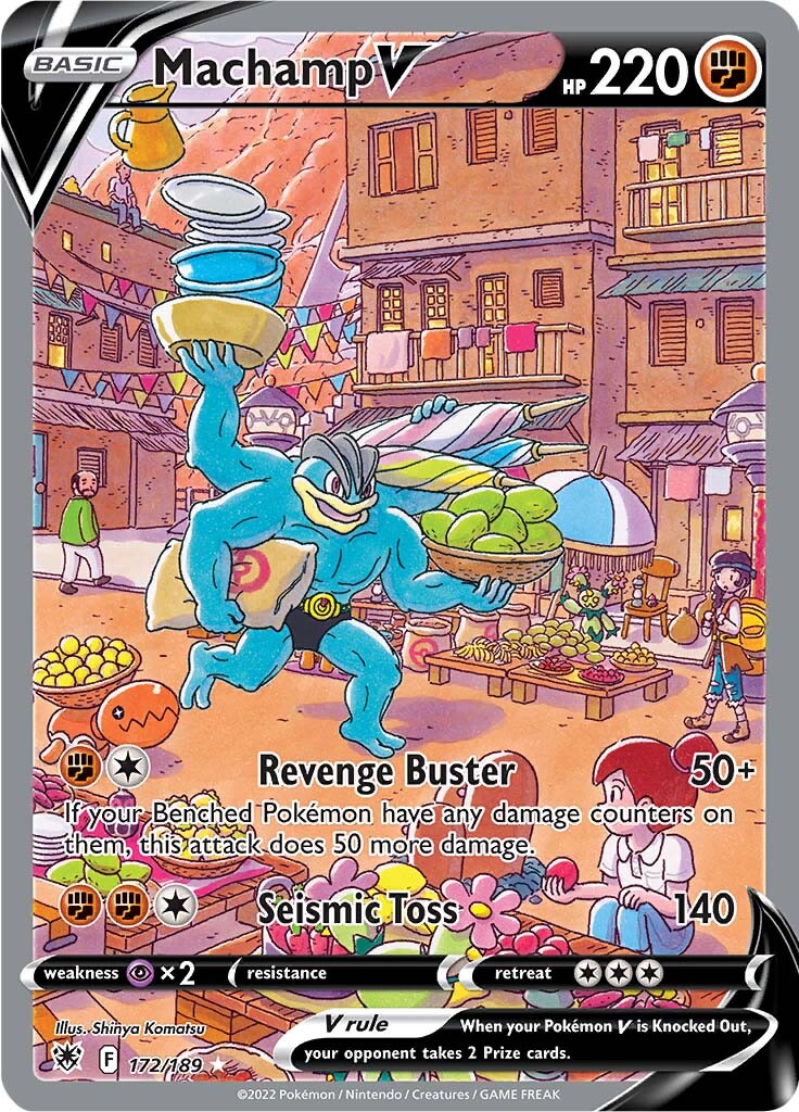 Machamp V (172/189) [Sword & Shield: Astral Radiance] | Tables and Towers