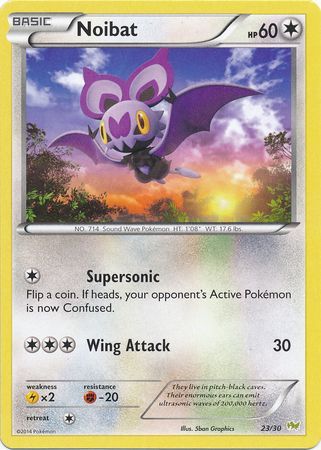 Noibat (23/30) [XY: Trainer Kit - Noivern] | Tables and Towers