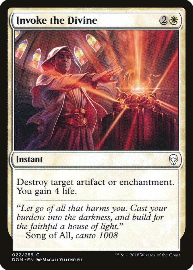 Invoke the Divine [Dominaria] | Tables and Towers