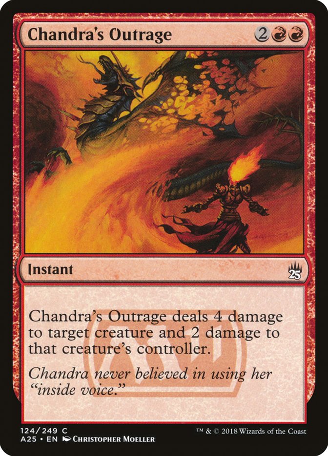 Chandra's Outrage [Masters 25] | Tables and Towers