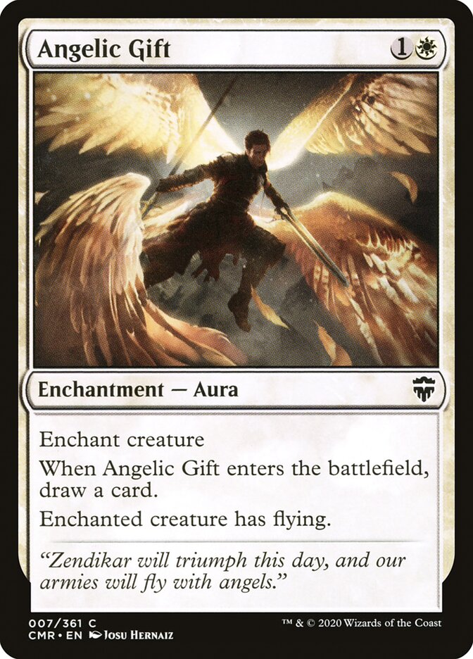 Angelic Gift [Commander Legends] | Tables and Towers