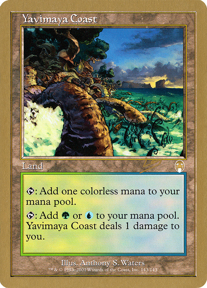 Yavimaya Coast (Raphael Levy) [World Championship Decks 2002] | Tables and Towers