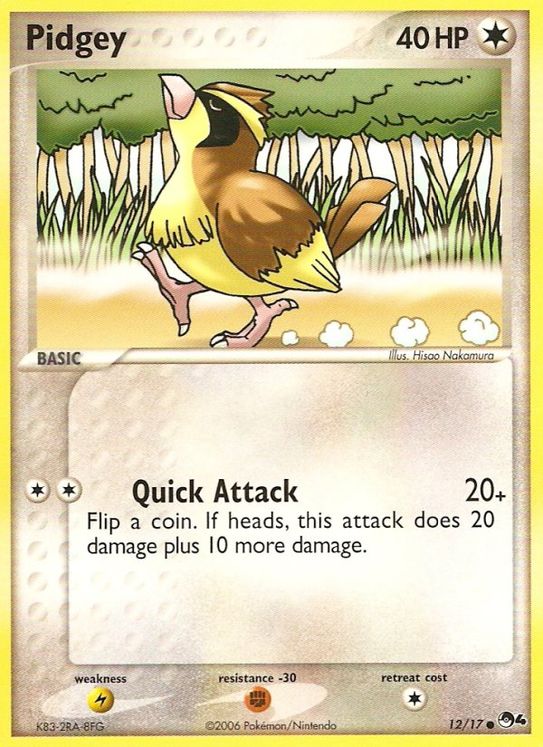 Pidgey (12/17) [POP Series 4] | Tables and Towers