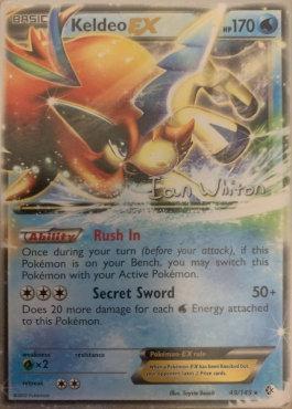 Keldeo EX (49/149) (American Gothic - Ian Whiton) [World Championships 2013] | Tables and Towers