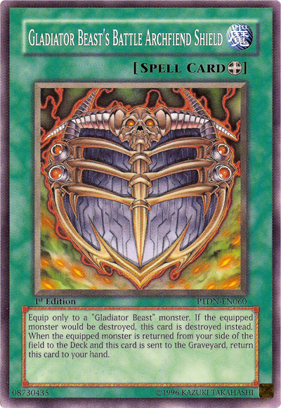 Gladiator Beast's Battle Archfiend Shield [PTDN-EN060] Common | Tables and Towers