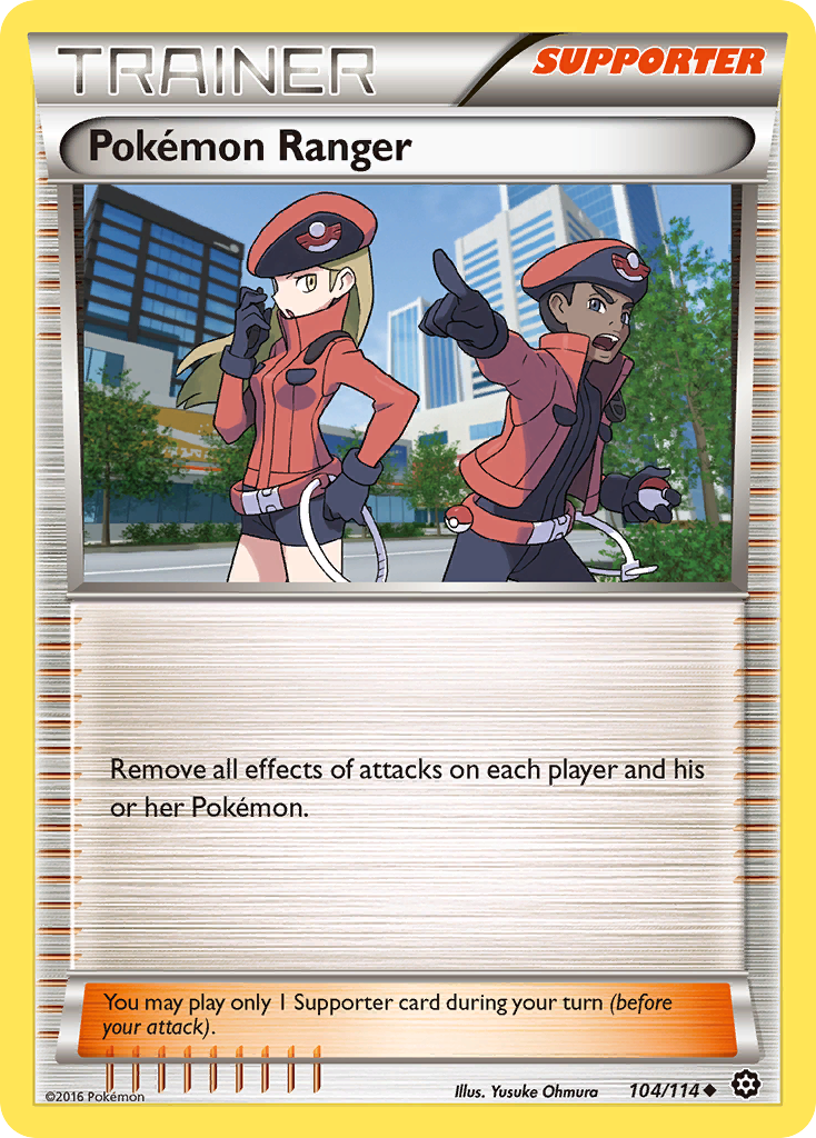 Pokemon Ranger (104/114) [XY: Steam Siege] | Tables and Towers