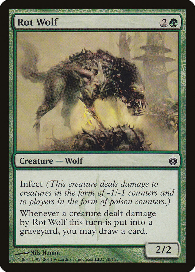 Rot Wolf [Mirrodin Besieged] | Tables and Towers