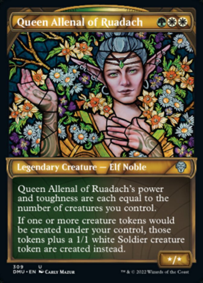 Queen Allenal of Ruadach (Showcase) [Dominaria United] | Tables and Towers