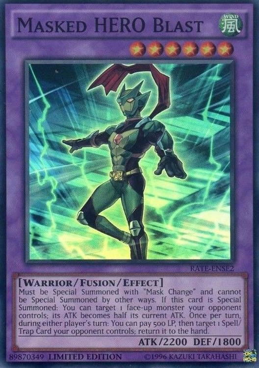 Masked HERO Blast [RATE-ENSE2] Super Rare | Tables and Towers