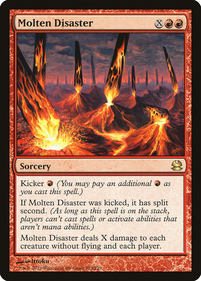 Molten Disaster [Modern Masters] | Tables and Towers