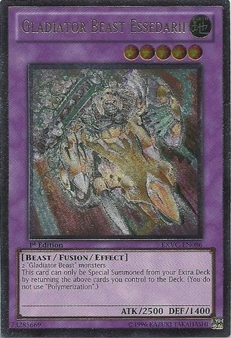 Gladiator Beast Essedarii [EXVC-EN086] Ultimate Rare | Tables and Towers