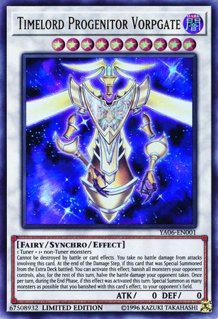 Timelord Progenitor Vorpgate [YA06-EN001] Ultra Rare | Tables and Towers