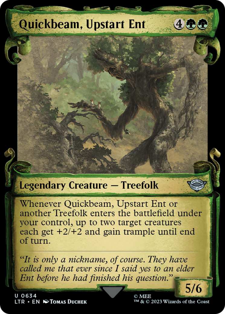 Quickbeam, Upstart Ent [The Lord of the Rings: Tales of Middle-Earth Showcase Scrolls] | Tables and Towers