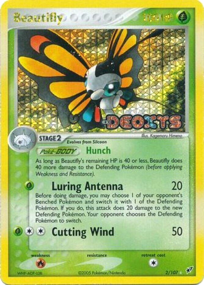 Beautifly (2/107) (Stamped) [EX: Deoxys] | Tables and Towers