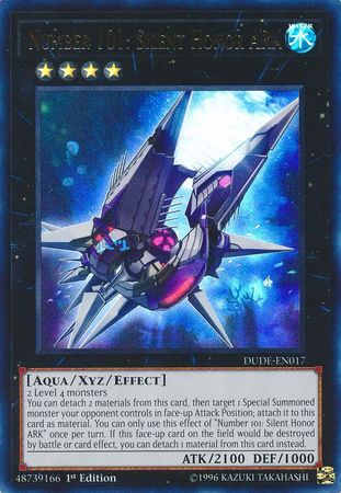 Number 101: Silent Honor ARK [DUDE-EN017] Ultra Rare | Tables and Towers