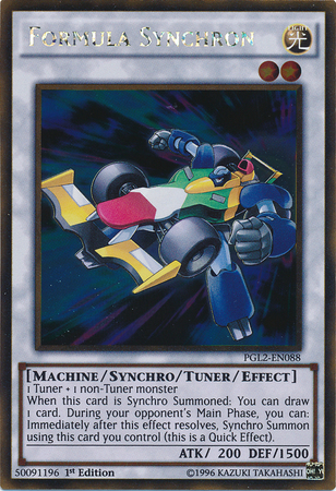 Formula Synchron [PGL2-EN088] Gold Rare | Tables and Towers