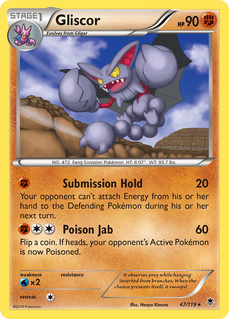 Gliscor (47/119) [XY: Phantom Forces] | Tables and Towers