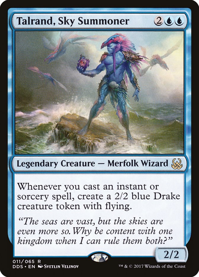 Talrand, Sky Summoner [Duel Decks: Mind vs. Might] | Tables and Towers