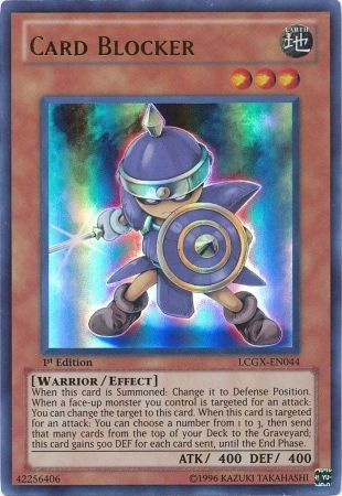 Card Blocker [LCGX-EN044] Ultra Rare | Tables and Towers