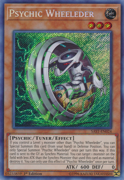 Psychic Wheeleder [SAST-EN024] Secret Rare | Tables and Towers