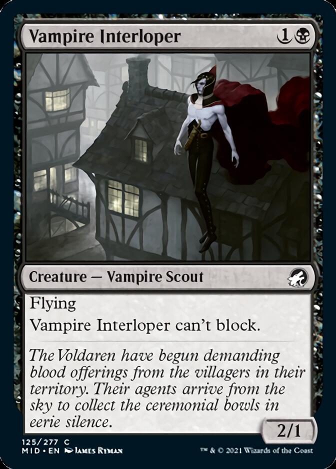 Vampire Interloper [Innistrad: Midnight Hunt] | Tables and Towers