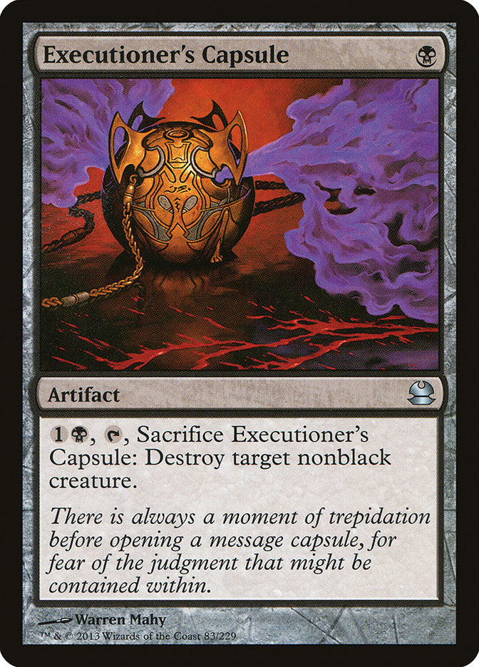 Executioner's Capsule [Modern Masters] | Tables and Towers